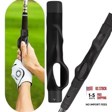 Golf Grip Trainer, Golf Training Aid, Grip Trainer To Help Train Correct black