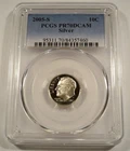 2005-S 10c SILVER PCGS PR70DCAM ROOSEVELT DIME PROOF DEEP CAMEO PR 70 DC