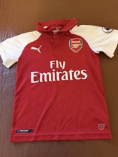 2017/18 Kids Arsenal FC Home Football Shirt - Size 5-6yr old, 116cm