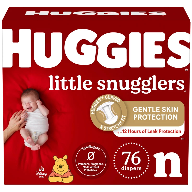 Huggies Newborn Diapers Little Snugglers Newborn Diapers Size Newborn Up To 10