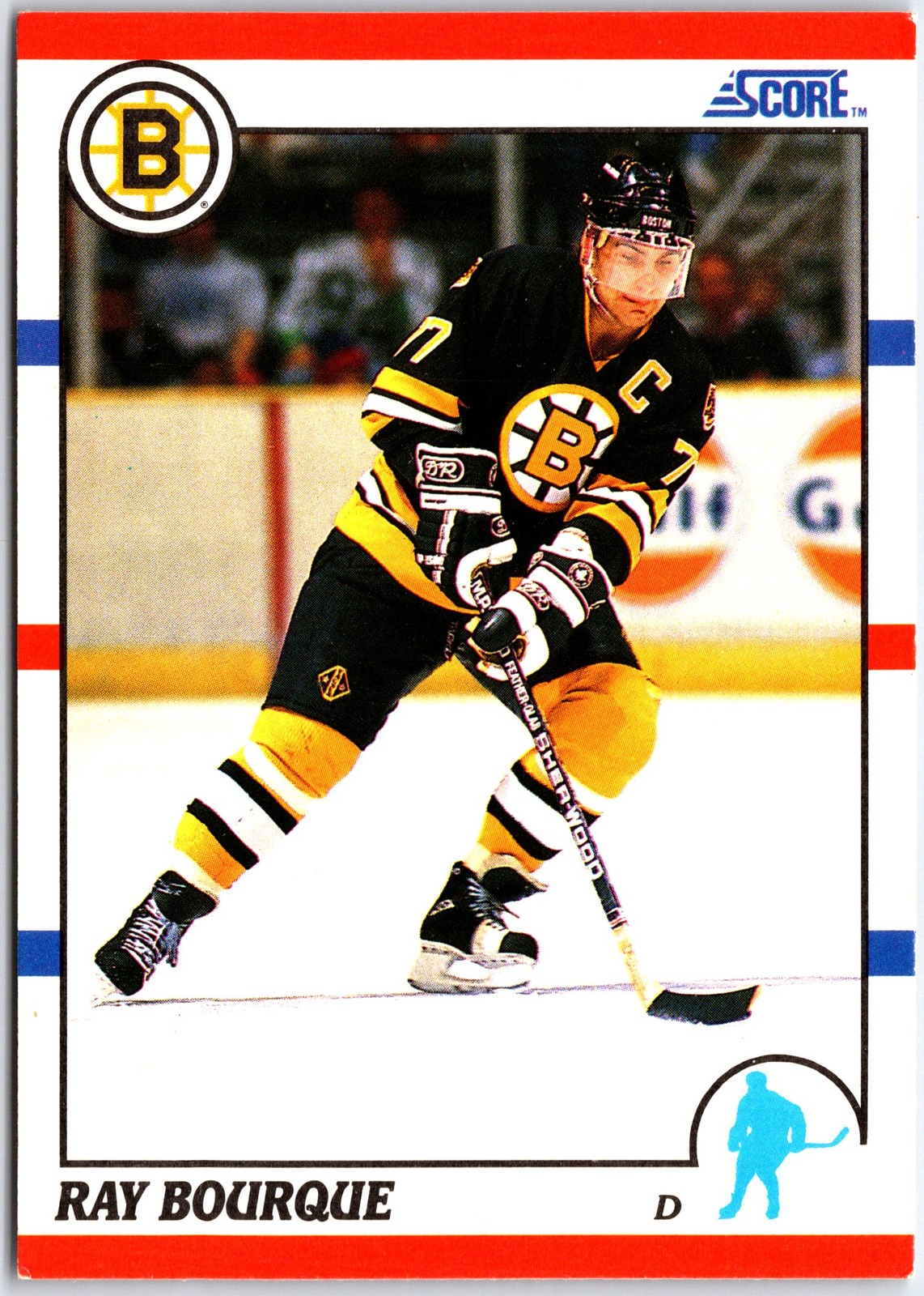 1990-91 Score Hottest and Rising Stars #35 Ray Bourque
