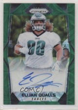 2017 Panini Prizm Rookie Green Scope 30/99 Elijah Qualls #RA-EQ Auto sa4