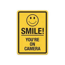 Smile You're On Camera V2 Sticker Decal