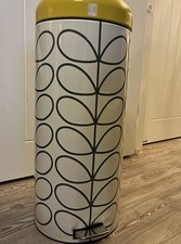 Orla Kielty Brabantia Pedal Bin 30L Rare Yellow Colour Used