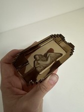 cendrier verre art deco de baby Foot PORTIEUX