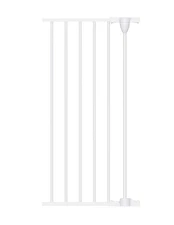 15.5" Baby Gate Extension for Foldable Extra Wide Gates, 30" Tall Metal Dog F...