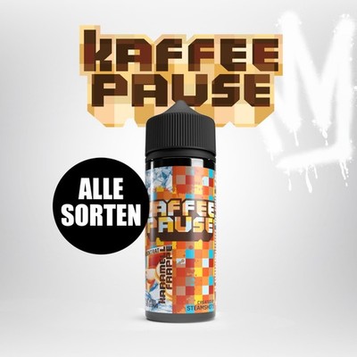 Kaffeepause Longfill Aroma 10 ml - für 120 ml Liquid - ALLE SORTEN