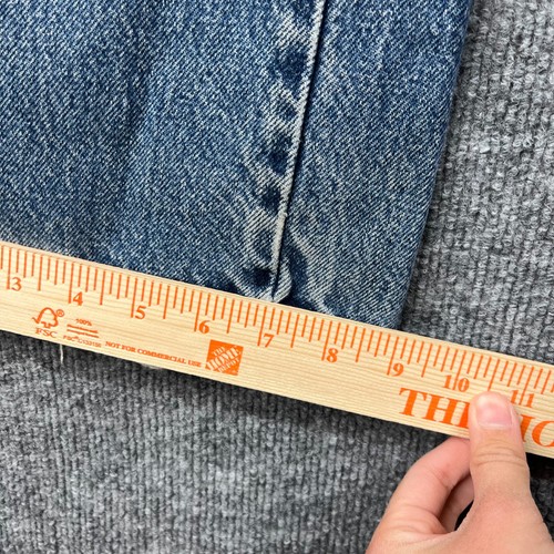 Vintage Levi's 517 Bootcut Jeans Men's Blue Denim Distressed Classic Y2K - 35X33 by Levi's, $26.99 - Photo 12