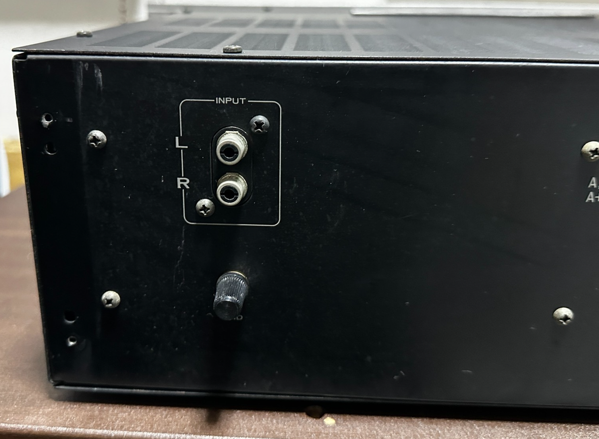 Pioneer M-73 Stereo Power Amplifier AC100V Japan Power On Tested