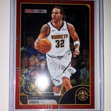 Panini 2024-25 NBA Hoops Aaron Gordon Denver Nuggets #213 Yellow /5