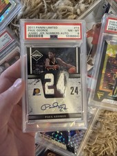 2010-11 Prestige Prestigious Picks Paul George Jersey Patch Autograph