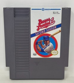NES Nintendo - Bases Loaded II 2: Second Season - CIB Complete in Box - Tested