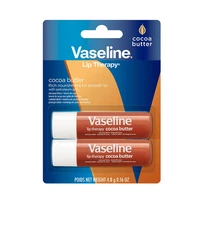 Vaseline Lip Therapy Cocoa Butter Twin Pack