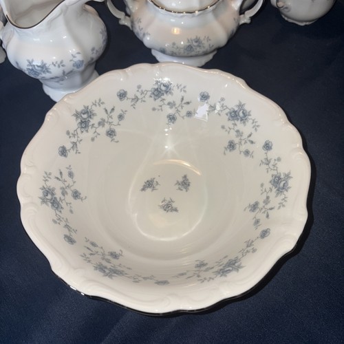 Johann Haviland China 76 Piece Dinnerware, Blue Garland, Vtg. 🔥 - Picture 16 of 17