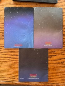 NES Instruction Manuals Lot - Zapper - Control Deck - Power Pad - Nintendo