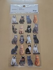 Recollections CATS 20 PC Scrapbooking stickers