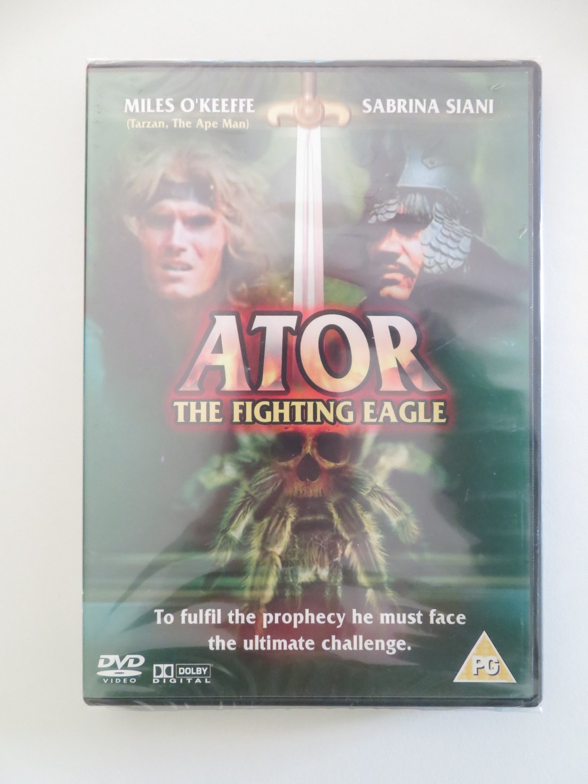 ATOR: THE FIGHTING EAGLE (DVD) MILES O'KEEFE SABRINA SIANI 1982 REGION 0