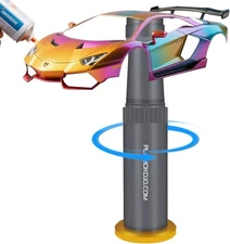 BFFDIYCLUB Model Painting Stand with 6PCS Crystal Double-Sided PMKJ035, Black 