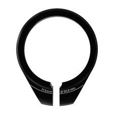 XLC Sattelstützklemmring Unisex - Schwarze Klemmung Für Fahrrad Sattelstütze