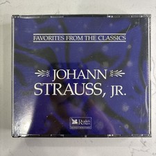 Johann Strauss, Jr. - Favorites From The Classics 1993 Music CD 2-Disc Set