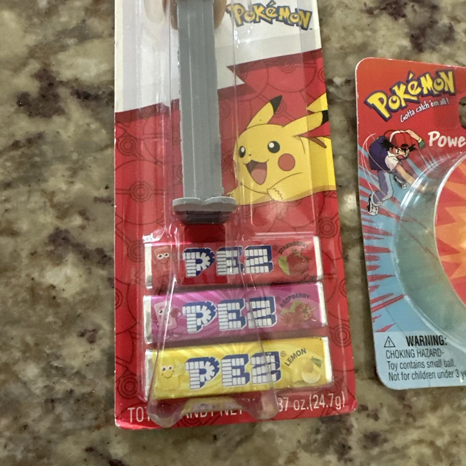 Pokemon Power Bouncer Togepi - Hasbro Nintendo - Nuevo en caja 1999 Nuevo sellado PEZ Eevee Foto 4 de 4