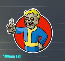 FALLOUT GHOUL boy style vault  Car ZOMBIE laptop Sticker Window Decal sticker