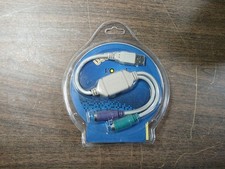 PS/2 Keyboard/Mouse to USB Converter Adapter New Computer