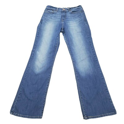 Levi's 512 Perfectly Slimming Boot Cut Blue Denim Women's Jeans Size 8 M 28 x 30
