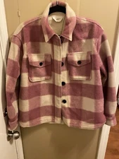 Isabel Marant Pink And White Jacket Shacket Size 36 Medium 