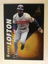 1995 Pinnacle Zenith #62 Indians Kenny Lofton Baseball Card 