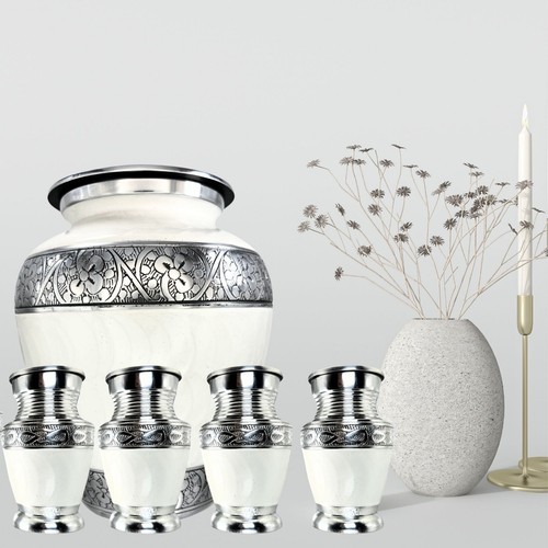 Urne für Asche groß mit Andenken Einäscherung Gedenkurne für Asche - Bild 3 von 7