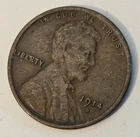 RARE 1914 S Lincoln Wheat Cent near XF ! Original Patina Uncleaned COPPER PENNY