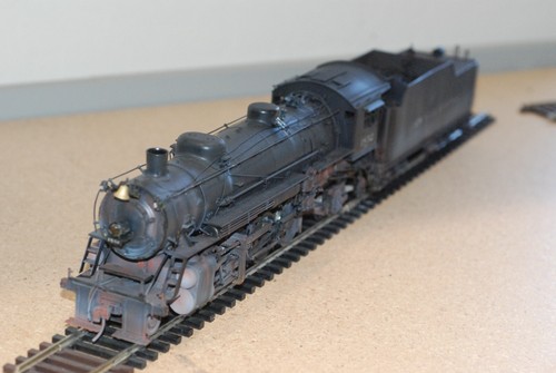 O Scale Brass 2 Rail Sunset Nyc H-6 2-8-2 (Usra Light) Runs Great / Exceptional