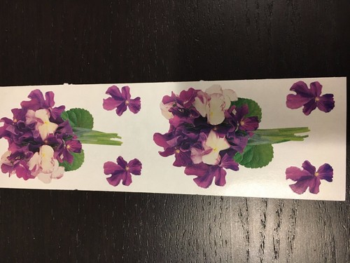 Mrs. Grossman Flower Sticker You Choose Daisy, Rose, Lily, Daffidil Tulips Pansy - Picture 28 of 36
