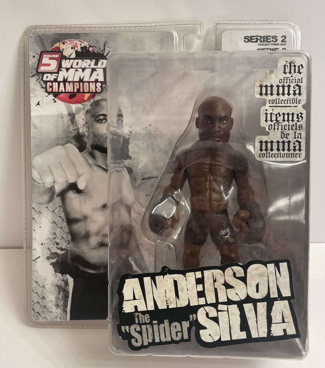 開封品 UFC ROUND5 フィギュア 5点セット MMA Round 5 UFC World Of MMA-Anderson The Spider Silva Figure