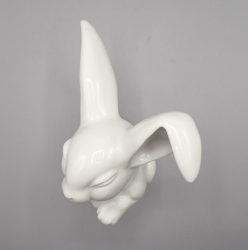 LAUGHIN RABBIT WHITE FIGURINE BY ROSENTHAL GERMANY PORCELAIN EC NO BOX - Picture 17 of 20