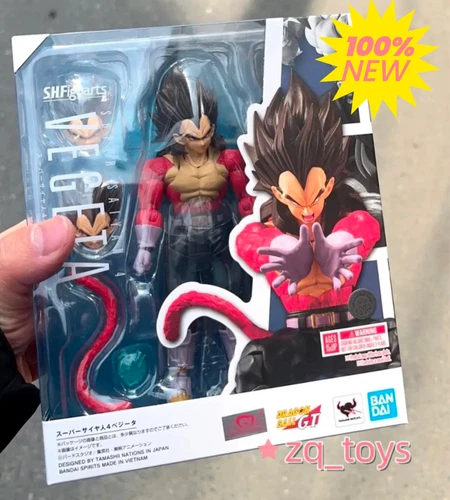 NUEVO Bandai S.H. Figura Figuarts Dragon Ball GT Super Saiyan 4 Vegeta juguete SHF