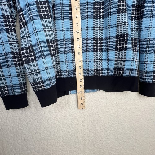 All Son Men’s Hoodie Sweater M Sweatshirt Hooded Turquoise Zippered - Picture 9 of 9