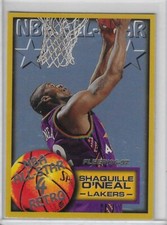 1996-97 Fleer Shaquille O'Neal NBA All Star Retro Insert Gold 289