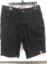 ARIZONA JEAN CO - BOYS - CHINO SHORTS - BLACK - SIZE 14 Reg 11-TW-390