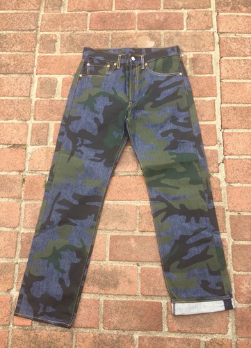 levi's 501 camouflage