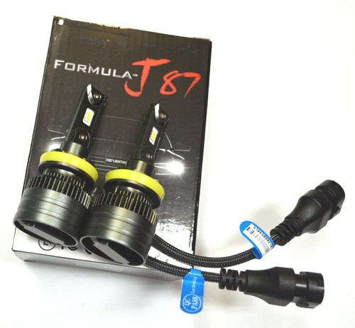 LED G8 Canceler H8 6000K White Two Bulbs Fog Light Replace Upgrade Stock Lamp OE - Picture 2 of 12