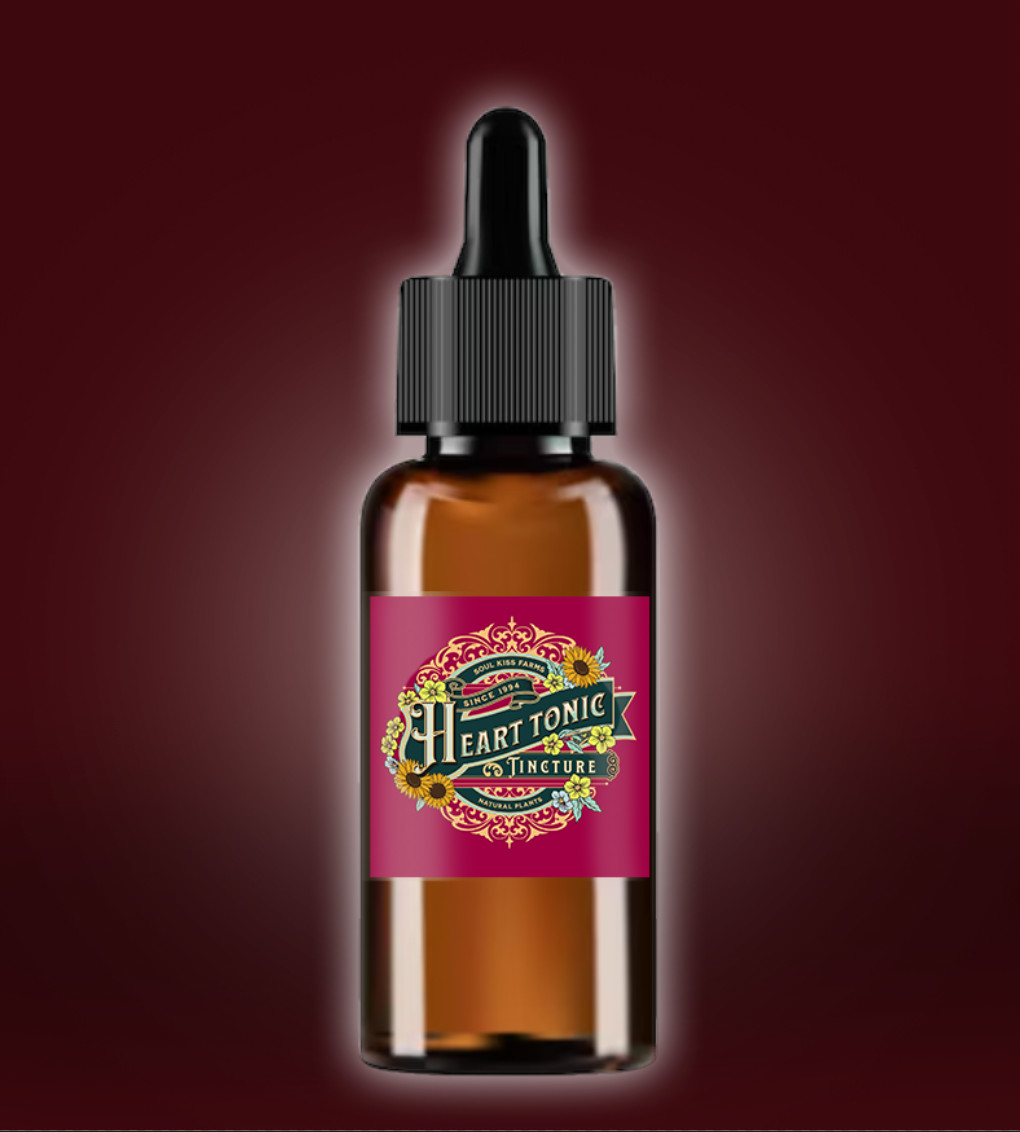 Heart Tonic HAWTHORN BERRY Extract Cardiac Heart Tincture Herbal Remedy USA