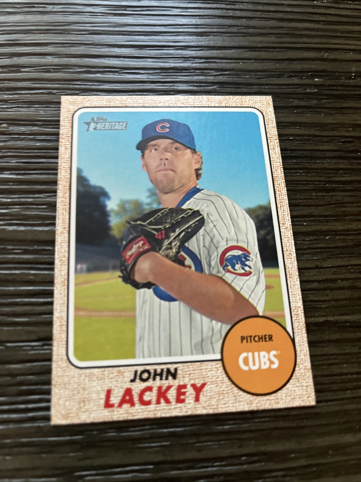John Lackey trading card