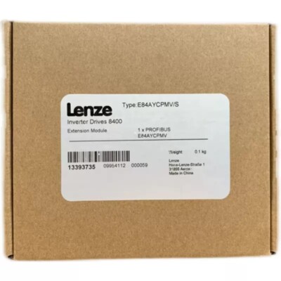 1/Piece NEW Lenze 8400 Inverter Profibus Communication Module E84AYCPMV/S