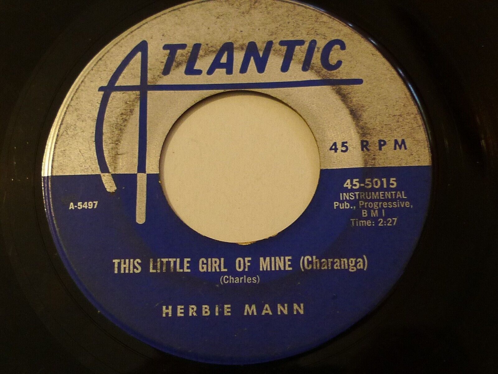 SOUL R&B JAZZ-HERBIE MANN-THIS LITTLE GIRL OF MINE-ATLANTIC