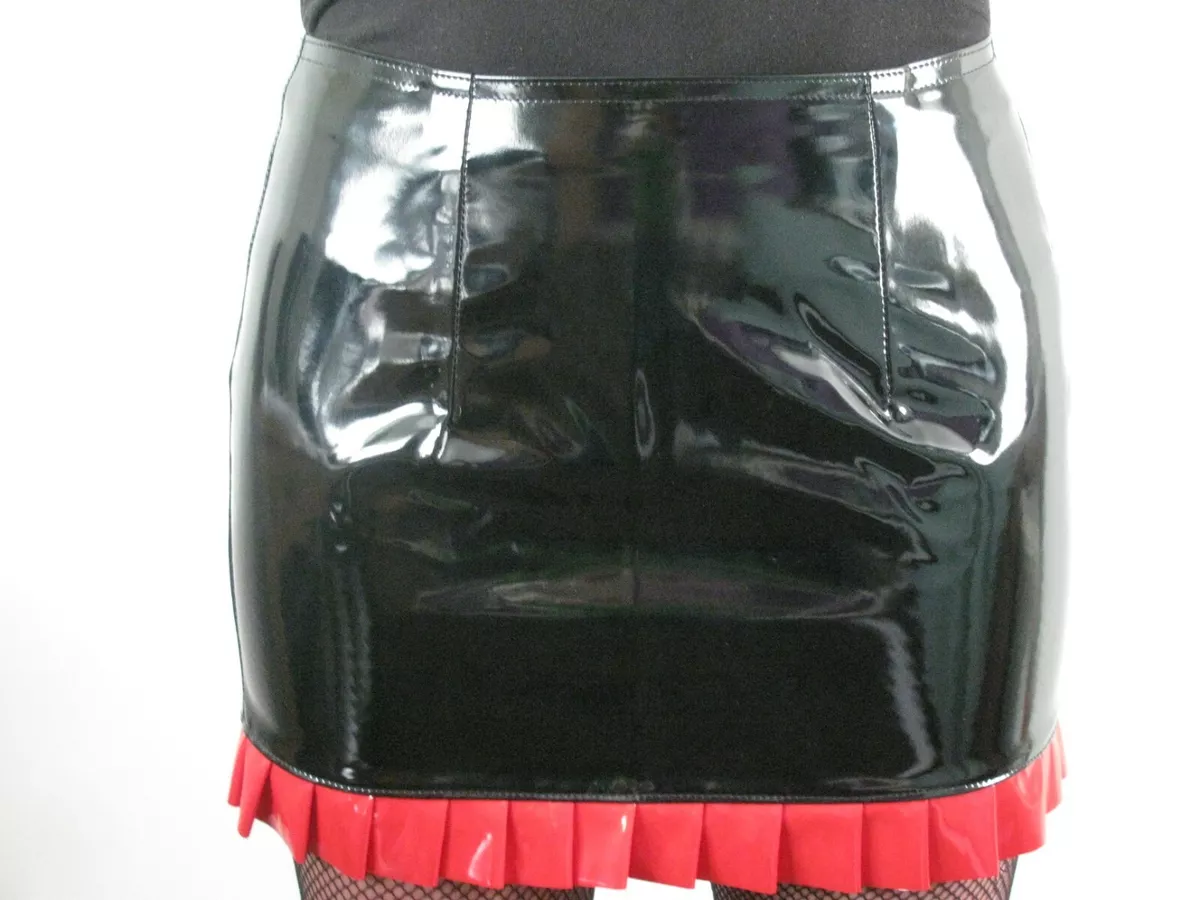 Vinyl skirt cheap ebay