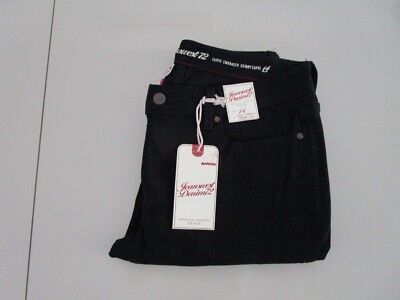 Jeanswest Bess Black Ink Curve Embracer Skinny Capri Super Stretch