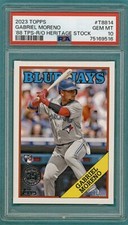 2023 Topps Gabriel Moreno 1988 Topps Real One Heritage Stock /88 #T8814 PSA 10!