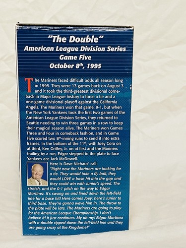 EDGAR MARTINEZ COLLECTIBLE STATUE THE DOUBLE 1995 SEATTLE MARINERS NIB - Picture 4 of 6